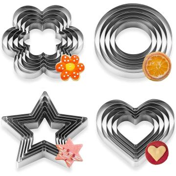 20 Pieces Cookies Cutter Set
