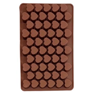 55 Cavities Love Shape Chocolate Mold