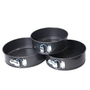 Round Cake Mold Lock System Non-Sticks (3 Pics Set)