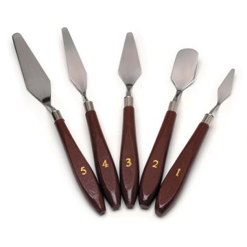 5 Pcs Palette Knife Set