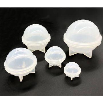 5 Pieces Silicone Ball Topper Mold