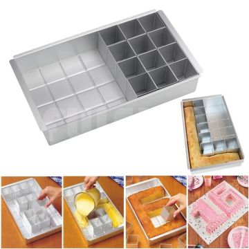 Aluminum Number Letter Cake Mold