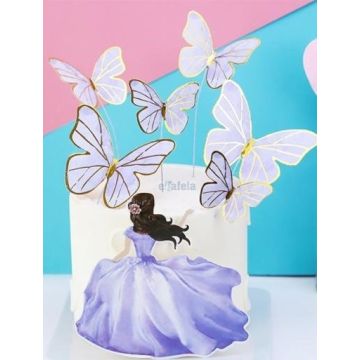 Butterfly Topper With Girl