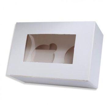 Cup Cake Box 2 Hole