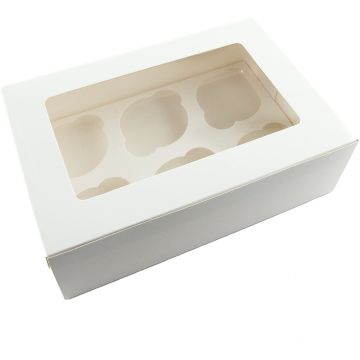 Cup Cake Box 6 Hole