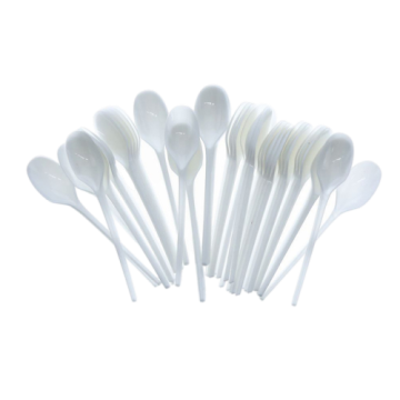 Disposable Plastic Spoon 3 Inch 50 Pcs