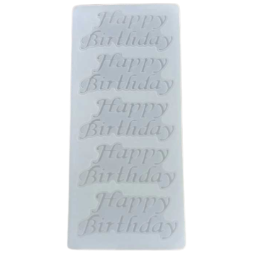 Happy Birthday Chocolate Topper