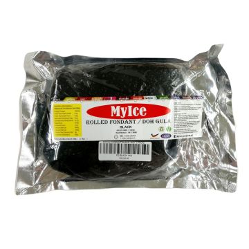 MyIce Black Fondant