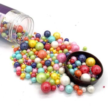 Mix Size Edible Multi Color Sugar Ball/ Sprinkle