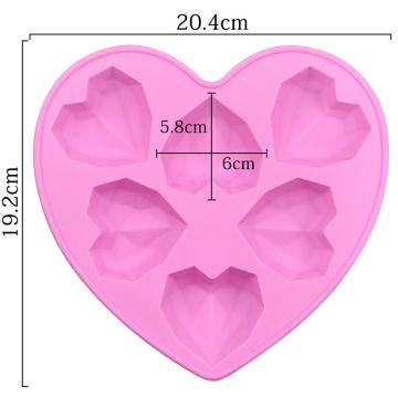 6 Cavities Silicone Pinata Mold