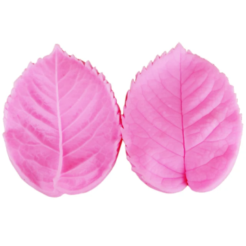 Silicone Rose Leaf Petal Veiner 2 Pieces Set