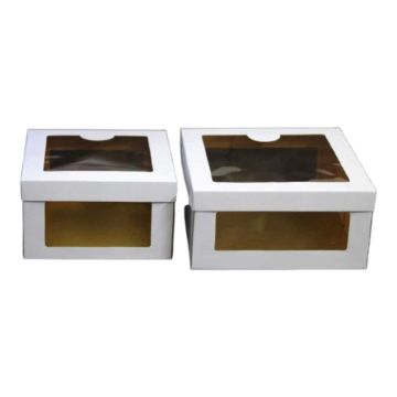 Transparent Cake Box