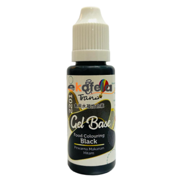 Trans Gel Base Food Colouring 25ml - Black