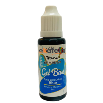 Trans Gel Base Food Colouring 25ml - Blue