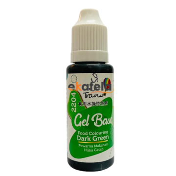 Trans Gel Base Food Colouring 25ml - Dark Green