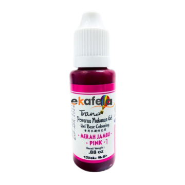 Trans Gel Base Food Colouring 25ml - Pink