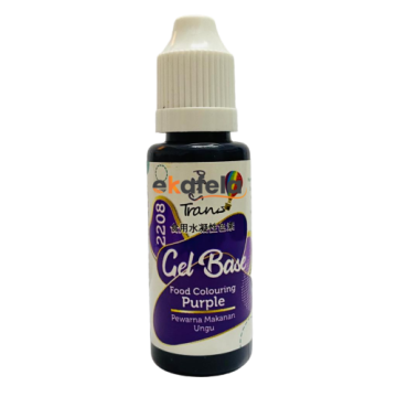 Trans Gel Base Food Colouring 25ml - Purple