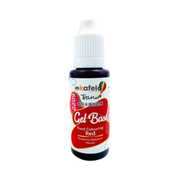 Trans Gel Base Food Colouring 25ml - Red