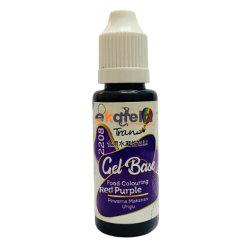 Trans Gel Base Food Colouring 25ml - Red Purple